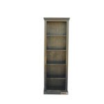 Iron grill sheesham solid wood book shelf 6-2 warm chestnut - Image 2