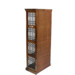 Iron grill sheesham solid wood book shelf 5-2 provincial teak - Image 5