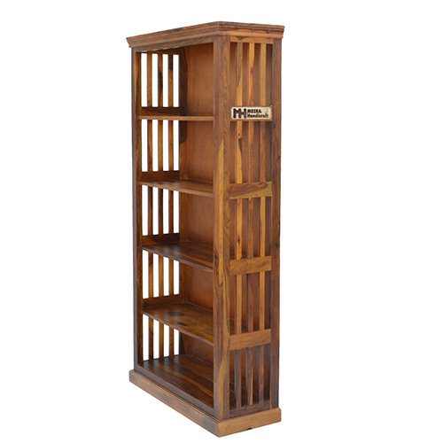 Sheesham solid wood book shelf 6-3 mapple honey - Image 6