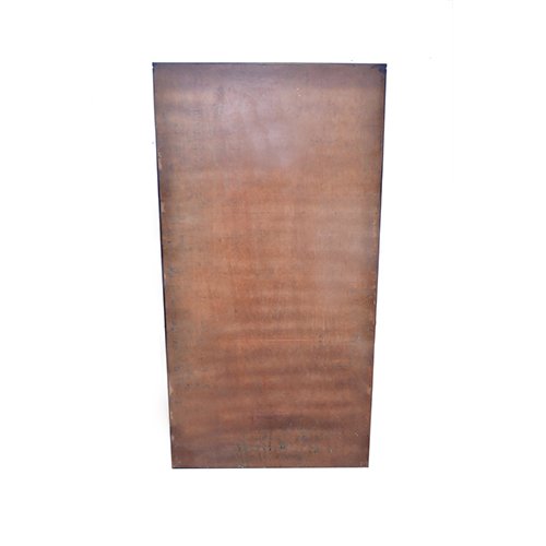 Sheesham solid wood book shelf with two door 6-3 natural brown - Image 4