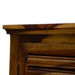 Sheesham solid wood shoes cabinet-b provincial teak - Image 4