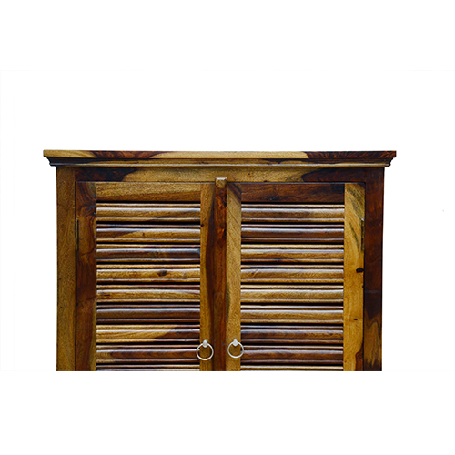 Sheesham solid wood shoes cabinet-b provincial teak - Image 8