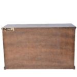 Wooden wave sheesham solid wood side board cabinet provincial teak - Image 10