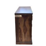 Wooden wave sheesham solid wood side board cabinet provincial teak - Image 7