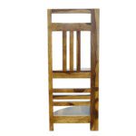 Sheesham solid wood display corner wall shelf provincial teak - Image 2