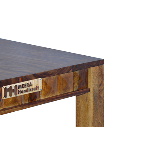 Diamond Sheesham Solid Wood Dining With 6 Chair 6-3 Provincial Teak - Image 10