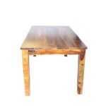 Square Sheesham Solid Wood Dinig With 6 Chair 6-3 Provincial Teak - Image 9