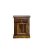 Wooden Panel Sheesham Solid Wood Bed Side -l Provincial Teak