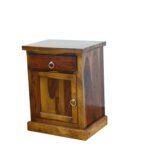 Wooden Panel Sheesham Solid Wood Bed Side -l Provincial Teak - Image 3