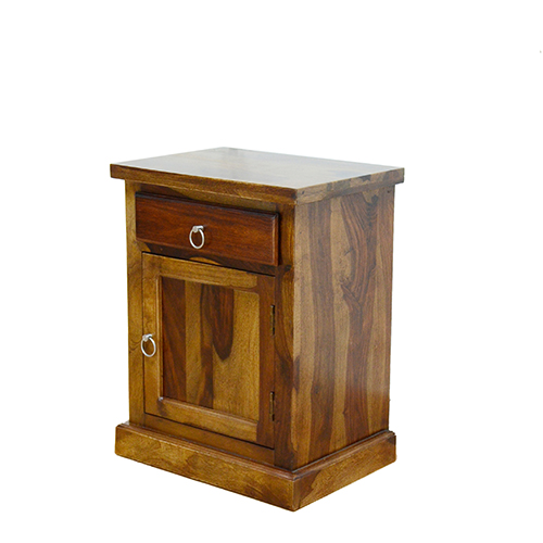 Wooden Panel Sheesham Solid Wood Bed Side -R Provincial Teak - Image 2