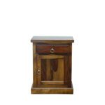 Wooden Panel Sheesham Solid Wood Bed Side -R Provincial Teak - Image 4