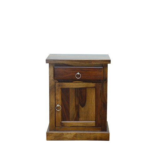 Wooden Panel Sheesham Solid Wood Bed Side -R Provincial Teak - Image 4