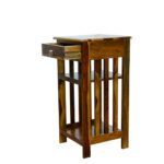 Shesham Wood Side Table Provincial Teak - Image 5