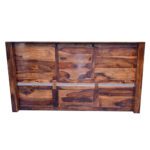 Gems Sheesham Solid Wood Bed With Storage-king Size Natural Brown - Image 6