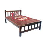 Sheesham Solid Wood Single Bed-medium Natural Brown - Image 3