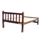 Sheesham Solid Wood Single Bed-medium Natural Brown - Image 6