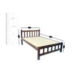 Sheesham Solid Wood Single Bed-medium Natural Brown - Image 8
