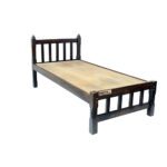 Sheesham Solid Wood Single Bed- Small Walnut - Image 4