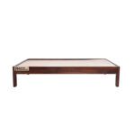 Sheesham Solid Wood Cot Natural Brown - Image 2