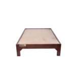 Sheesham Solid Wood Cot Natural Brown - Image 4