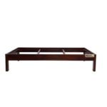 Sheesham Solid Wood Cot Natural Brown - Image 9