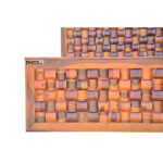 Wooden wave sheesham solid wood bed - king size mapple - Image 8