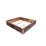 Sheesham solid wood diwan bed with storage natural brown - Image 9