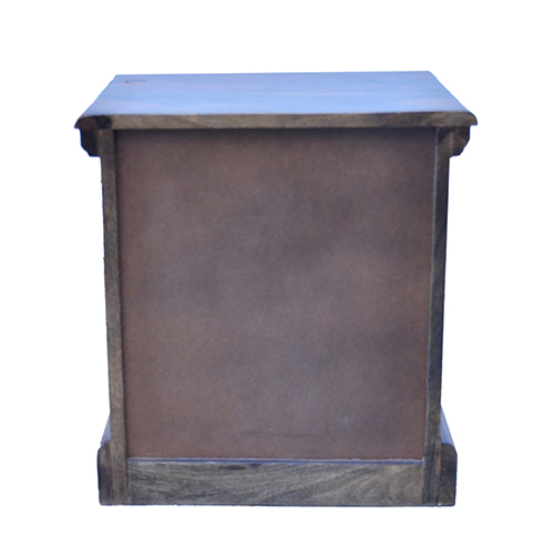 Sheesham solid wood one drawer bed side provincial teak - Image 5