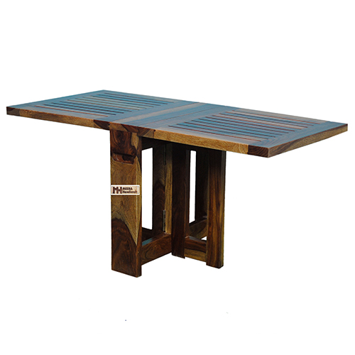 Sheesham Solid Wood Folding Coffee Table - Image 8
