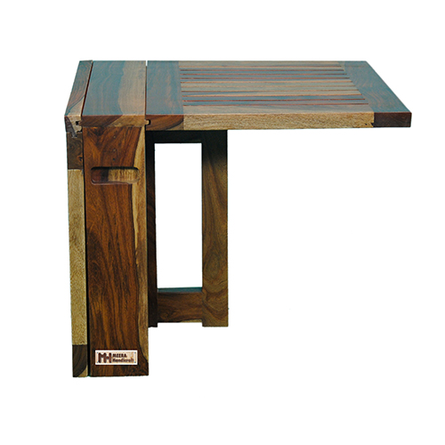 Sheesham Solid Wood Folding Coffee Table - Image 6