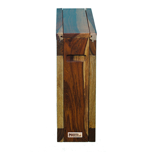 Sheesham Solid Wood Folding Coffee Table - Image 4