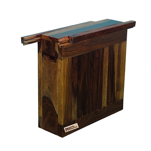 Sheesham Solid Wood Folding Coffee Table - Image 3
