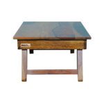 Sheesham Solid Wood Folding Mini Table Provincial Teak - Image 4