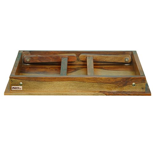 Sheesham Solid Wood Folding Mini Table Provincial Teak - Image 5