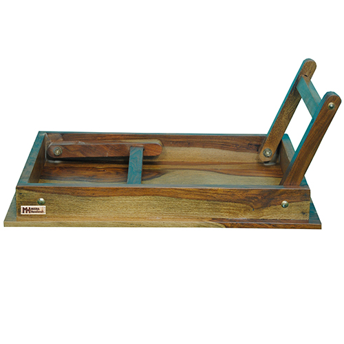 Sheesham Solid Wood Folding Mini Table Provincial Teak - Image 6