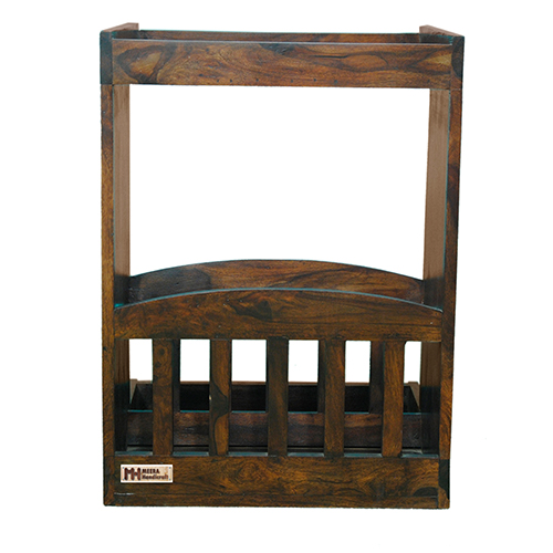 Sheesham Solid Wood Service Trolly - Image 5