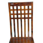Sheesham Solid Wood Chair Natural Brown - Image 6