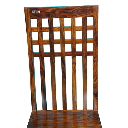 Sheesham Solid Wood Chair Natural Brown - Image 6