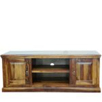 Sheesham solid wood tv cabinet provincial teak - Image 2