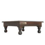 Sheesham Solid Wood Pooja Chowki Natural Brown - Image 3