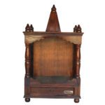 Sheesham Solid Wood Temple Natural Brown