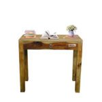 Sheesham Solid Wood Study Table 1 Drawer Provincial Teak