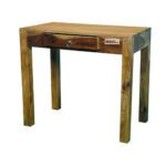 Sheesham Solid Wood Study Table 1 Drawer Provincial Teak - Image 6