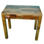 Sheesham Solid Wood Study Table 1 Drawer Provincial Teak - Image 5