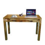 Sheesham Solid Wood Study Table 2 Drawer Provincial Teak