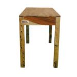 Sheesham Solid Wood Study Table 2 Drawer Provincial Teak - Image 9