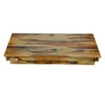 Sheesham Solid Wood Study Table 2 Drawer Provincial Teak - Image 6