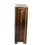 Sheesham solid wood open bar cabinet provincial teak - Image 5