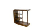 Curve edge sheesham solid wood bar cabinet - Image 3