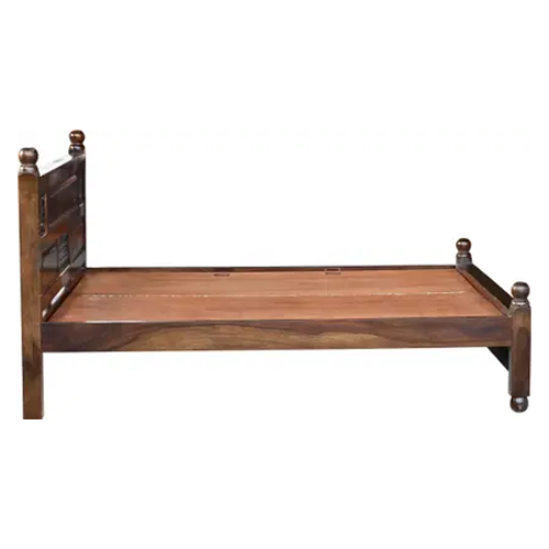 Solid Sheesham Wood King Size Bed - Image 3